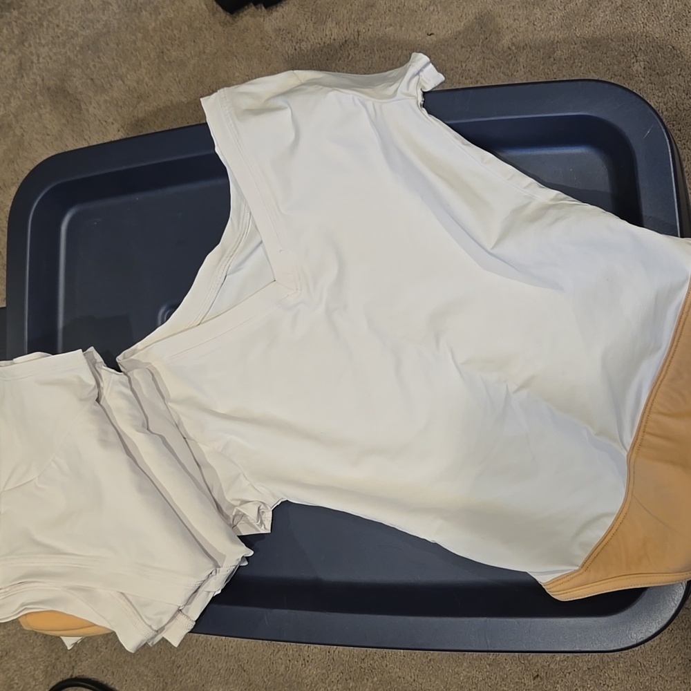 "Horacio" Boy's White Leotard Bundle Of 4